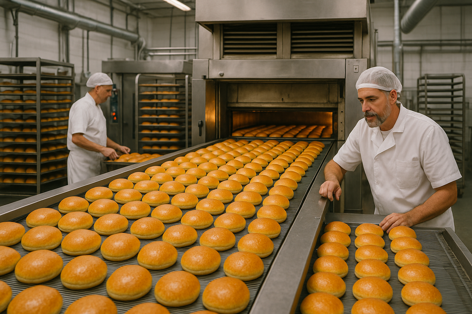 Inside Martin’s Potato Bun Production