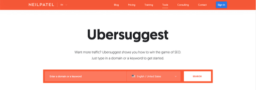 Ubersuggest