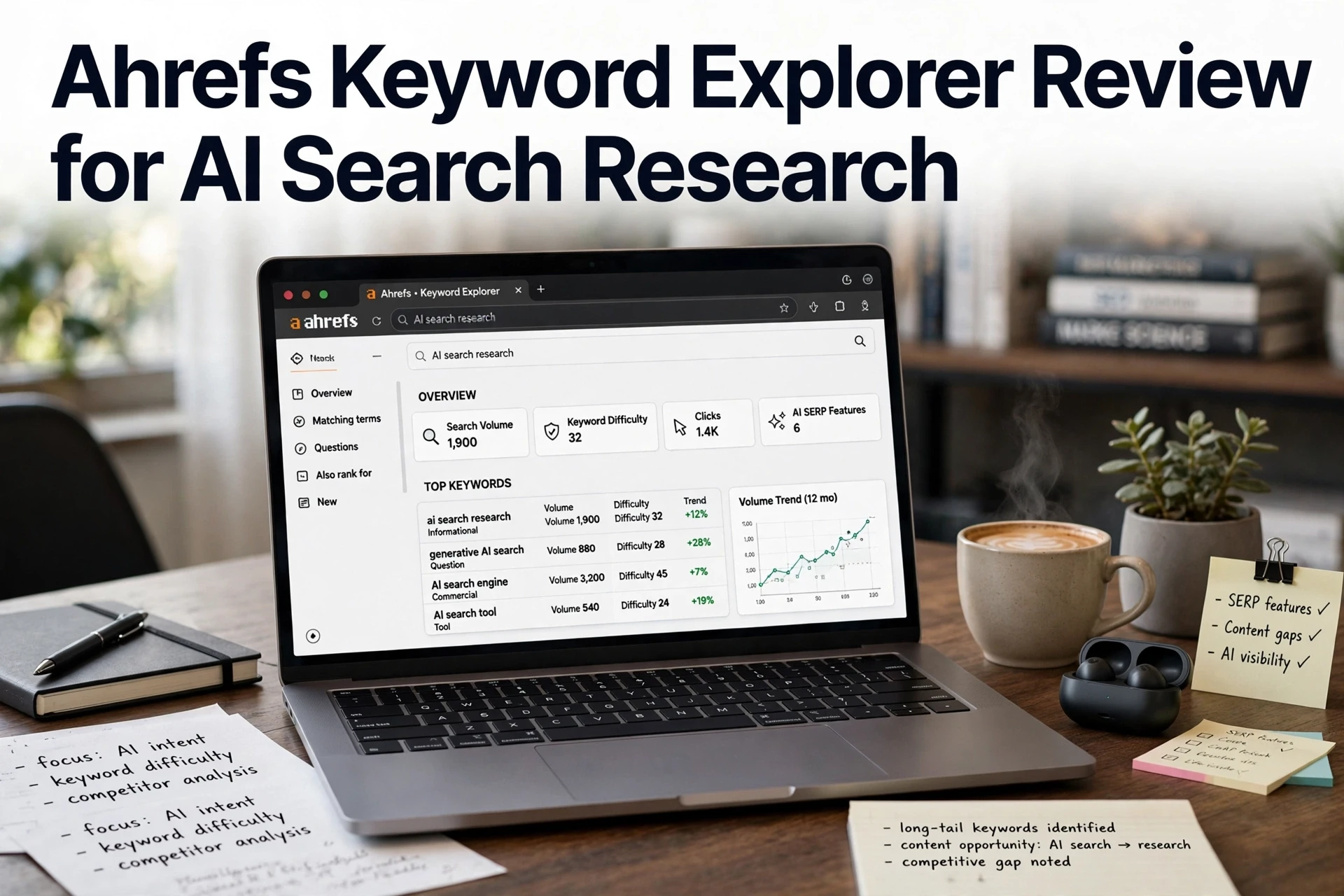 Ahrefs Keyword Explorer Review for AI Search Research